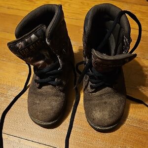 RedHead Kids Dark Brown Outdoor Boots